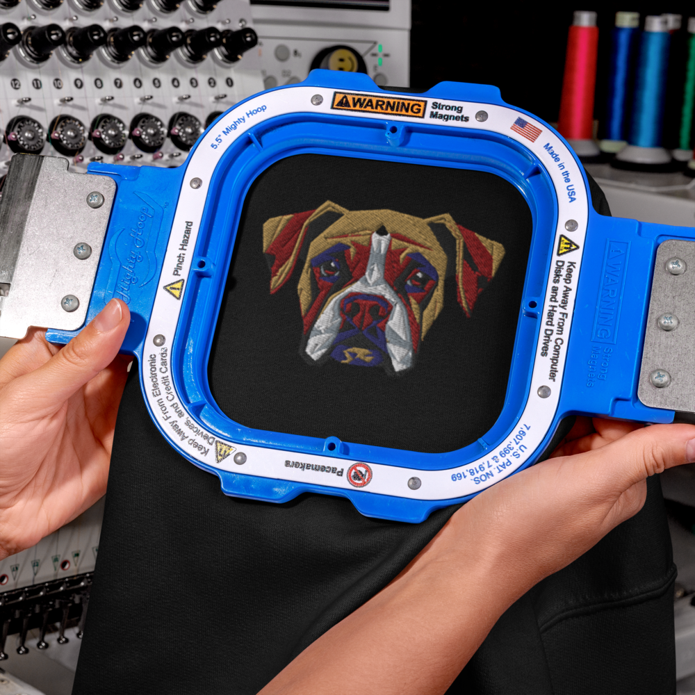 BRAW Dog Embroidery Unisex Hoodie – Cozy Comfort with a Cause